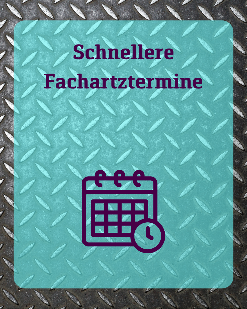 Schnellere Facharzttermine